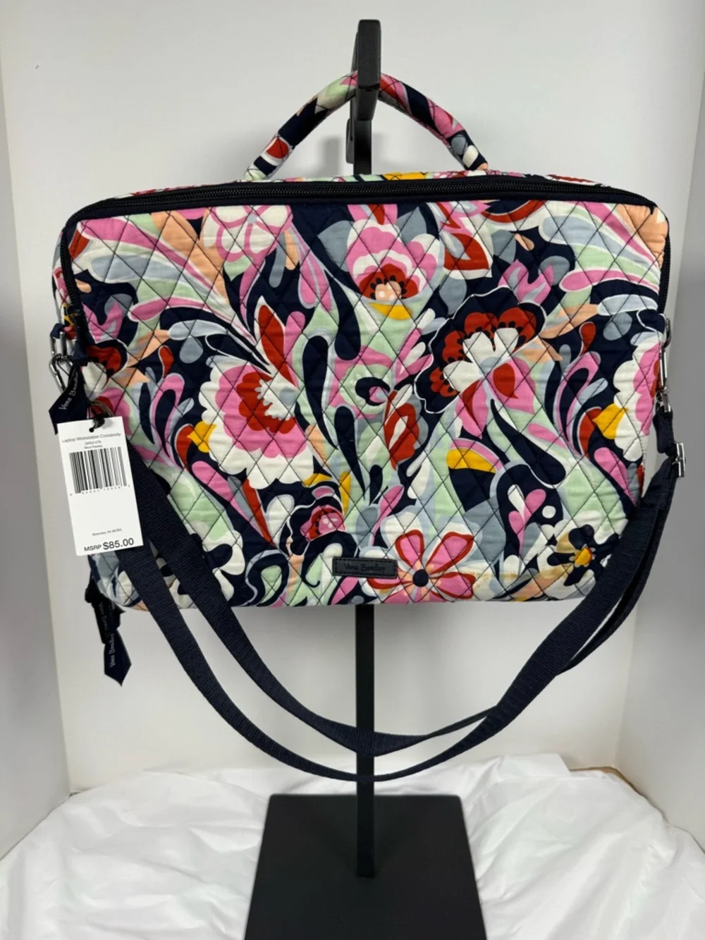 Vera Bradley Laptop Workstation Crossbody Mod Paisley